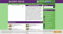 Desktop Screenshot of mahjong-igrice.com