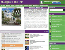 Tablet Screenshot of mahjong-igrice.com